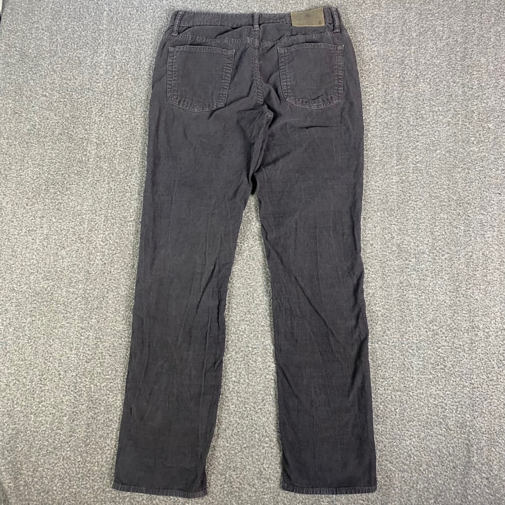 Bonobos Mens Corduroy Pants 30x32 Gray Slim Fit French Corduroy Casual Trousers - Picture 14 of 15